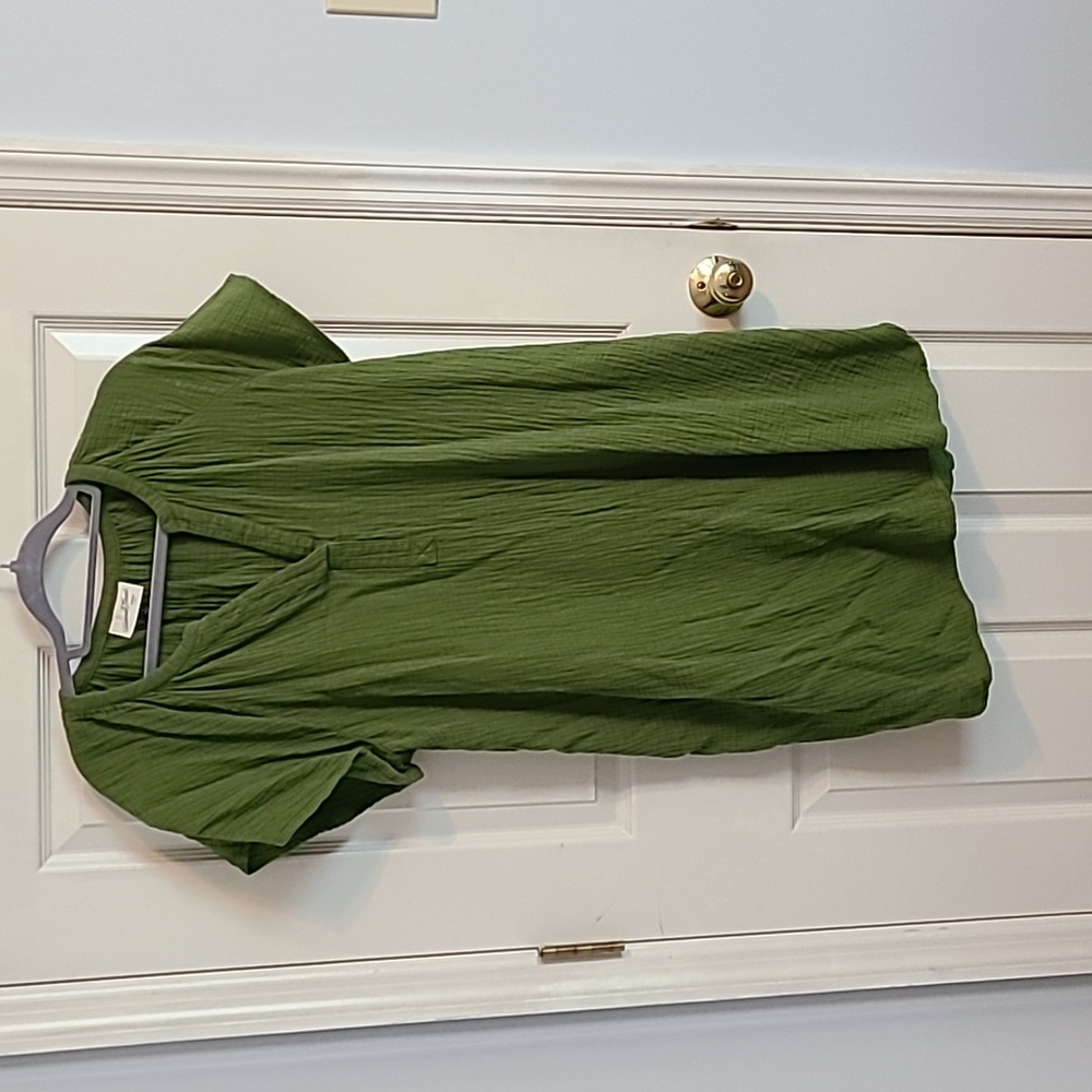 Green dress